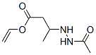 Butanoic  acid,  3-(2-acetylhydrazino)-,  ethenyl  ester  (9CI) CAS#: 606491-10-5