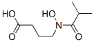 Butanoic  acid,  4-[hydroxy(2-methyl-1-oxopropyl)amino]- CAS#: 608527-41-9