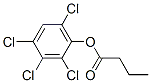 Butyric acid 2,3,4,6-tetrachlorophenyl ester CAS#: 7476-82-6