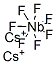 CESIUM HEPTAFLUORONIOBATE, 99.99% CAS#: 66735-82-8