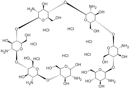 CHITOHEPTAOSE HEPTAHYDROCHLORIDE CAS#: 68232-35-9