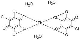 CHLORANILIC ACID THORIUM SALT CAS#: 62654-18-6