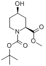 CIS-4-HYDROXY-PIPERIDINE-1,2-DICARBOXYLIC ACID1-TERT-BUTYL ESTER 2-METHYL ESTER CAS#: 181269-87-4