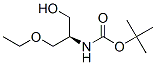 Carbamic acid, [(1R)-2-ethoxy-1-(hydroxymethyl)ethyl]-, 1,1-dimethylethyl ester CAS#: 666718-81-6
