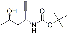 Carbamic acid, [(1R,3R)-1-ethynyl-3-hydroxybutyl]-, 1,1-dimethylethyl ester, CAS#: 697752-20-8