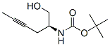 Carbamic acid, [(1S)-1-(hydroxymethyl)-3-pentynyl]-, 1,1-dimethylethyl ester CAS#: 666719-08-0