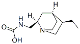 Carbamic acid, [[(1S,2R,4S,5R)-5-ethyl-1-azabicyclo[2.2.2]oct-2-yl]methyl]- (9CI) CAS#: 627086-71-9