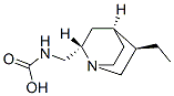 Carbamic acid, [[(1S,2S,4S,5R)-5-ethyl-1-azabicyclo[2.2.2]oct-2-yl]methyl]- (9CI) CAS#: 627086-77-5