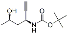 Carbamic acid, [(1S,3R)-1-ethynyl-3-hydroxybutyl]-, 1,1-dimethylethyl ester CAS#: 697752-33-3