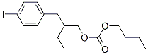 Carbonic acid butyl 2-(p-iodobenzyl)butyl ester CAS#: 60075-86-7