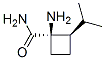 Cyclobutanecarboxamide, 1-amino-2-(1-methylethyl)-, (1R,2R)- (9CI) CAS#: 587829-76-3