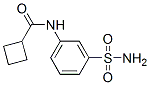 Cyclobutanecarboxamide, N-[3-(aminosulfonyl)phenyl]- (9CI) CAS#: 698974-64-0