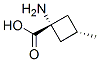 Cyclobutanecarboxylic acid, 1-amino-3-methyl-, trans- (9CI) CAS#: 184103-74-0