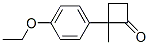 Cyclobutanone, 2-(4-ethoxyphenyl)-2-methyl- (9CI) CAS#: 671782-27-7