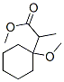 Cyclohexaneacetic acid, 1-methoxy-alpha-methyl-, methyl ester (9CI) CAS#: 652146-28-6