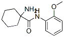 Cyclohexanecarboxamide, 1-amino-N-(2-methoxyphenyl)- (9CI) CAS#: 672961-49-8