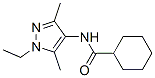 Cyclohexanecarboxamide, N-(1-ethyl-3,5-dimethyl-1H-pyrazol-4-yl)- (9CI) CAS#: 514816-78-5