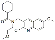 Cyclohexanecarboxamide, N-[(2-chloro-6-methoxy-3-quinolinyl)methyl]-N-(2-methoxyethyl)- (9CI) CAS#: 606103-15-5