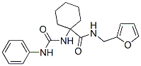 Cyclohexanecarboxamide, N-(2-furanylmethyl)-1-[[(phenylamino)carbonyl]amino]- (9CI) CAS#: 605640-86-6