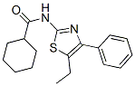 Cyclohexanecarboxamide, N-(5-ethyl-4-phenyl-2-thiazolyl)- (9CI) CAS#: 606923-14-2