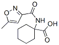 Cyclohexanecarboxylic acid, 1-[[(5-methyl-3-isoxazolyl)carbonyl]amino]- (9CI) CAS#: 652171-59-0