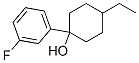Cyclohexanol, 4-ethyl-1-(3-fluorophenyl)- (9CI) CAS#: 643752-46-9