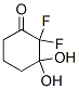 Cyclohexanone, 2,2-difluoro-3,3-dihydroxy- CAS#: 183742-86-1