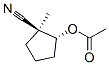 Cyclopentanecarbonitrile, 2-(acetyloxy)-1-methyl-, (1S,2R)- (9CI) CAS#: 682746-75-4