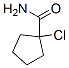 Cyclopentanecarboxamide, 1-chloro- (9CI) CAS#: 7472-66-4