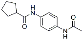 Cyclopentanecarboxamide, N-[4-(acetylamino)phenyl]- (9CI) CAS#: 666213-20-3