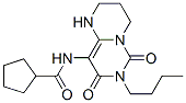 Cyclopentanecarboxamide,  N-(7-butyl-1,3,4,6,7,8-hexahydro-6,8-dioxo-2H-pyrimido[1,6-a]pyrimidin-9-yl)- CAS#: 524944-78-3