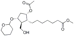 Cyclopentaneheptanoic acid, 5-(acetyloxy)-2-(hydroxyMethyl)-3-[(tetrahydro-2H-pyran-2-yl)oxy]-, Methyl ester, (1R,2S,3R,5S)- CAS#: 61302-47-4
