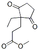 Cyclopentanepropanoic acid, 1-ethyl-2,5-dioxo-, methyl ester (9CI) CAS#: 606494-69-3