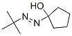 Cyclopentanol, 1-[(1,1-dimethylethyl)azo]- (9CI) CAS#: 64819-50-7