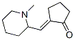Cyclopentanone, 2-[(1-methyl-2-piperidinyl)methylene]-, (2E)- (9CI) CAS#: 639821-18-4