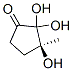 Cyclopentanone, 2,2,3-trihydroxy-3-methyl-, (3S)- (9CI) CAS#: 514213-34-4