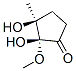 Cyclopentanone, 2,3-dihydroxy-2-methoxy-3-methyl-, (2R,3S)- (9CI) CAS#: 514213-32-2