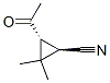 Cyclopropanecarbonitrile, 3-acetyl-2,2-dimethyl-, trans- (9CI) CAS#: 63896-33-3