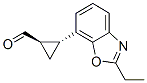 Cyclopropanecarboxaldehyde, 2-(2-ethyl-7-benzoxazolyl)-, (1R,2R)- (9CI) CAS#: 625851-05-0