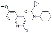 Cyclopropanecarboxamide, N-[(2-chloro-6-methoxy-3-quinolinyl)methyl]-N-cyclohexyl- (9CI) CAS#: 606102-73-2