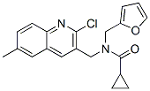 Cyclopropanecarboxamide, N-[(2-chloro-6-methyl-3-quinolinyl)methyl]-N-(2-furanylmethyl)- (9CI) CAS#: 604781-19-3