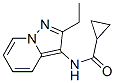 Cyclopropanecarboxamide, N-(2-ethylpyrazolo[1,5-a]pyridin-3-yl)- (9CI) CAS#: 605673-04-9