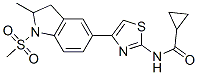 Cyclopropanecarboxamide, N-[4-[2,3-dihydro-2-methyl-1-(methylsulfonyl)-1H-indol-5-yl]-2-thiazolyl]- (9CI) CAS#: 606122-00-3