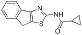 Cyclopropanecarboxamide, N-8H-indeno[1,2-d]thiazol-2-yl- (9CI) CAS#: 681155-66-8