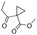 Cyclopropanecarboxylic acid, 1-(1-oxopropyl)-, methyl ester (9CI) CAS#: 524735-87-3