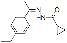 Cyclopropanecarboxylic acid, [1-(4-ethylphenyl)ethylidene]hydrazide (9CI) CAS#: 525565-06-4