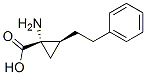 Cyclopropanecarboxylic acid, 1-amino-2-(2-phenylethyl)-, (1S-cis)- (9CI) CAS#: 177540-27-1