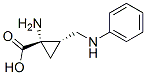 Cyclopropanecarboxylic acid, 1-amino-2-[(phenylamino)methyl]-, (1S,2S)- (9CI) CAS#: 565237-95-8