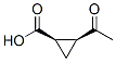 Cyclopropanecarboxylic acid, 2-acetyl-, (1R-cis)- (9CI) CAS#: 178033-28-8