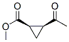 Cyclopropanecarboxylic acid, 2-acetyl-, methyl ester, (1R-cis)- (9CI) CAS#: 178033-26-6